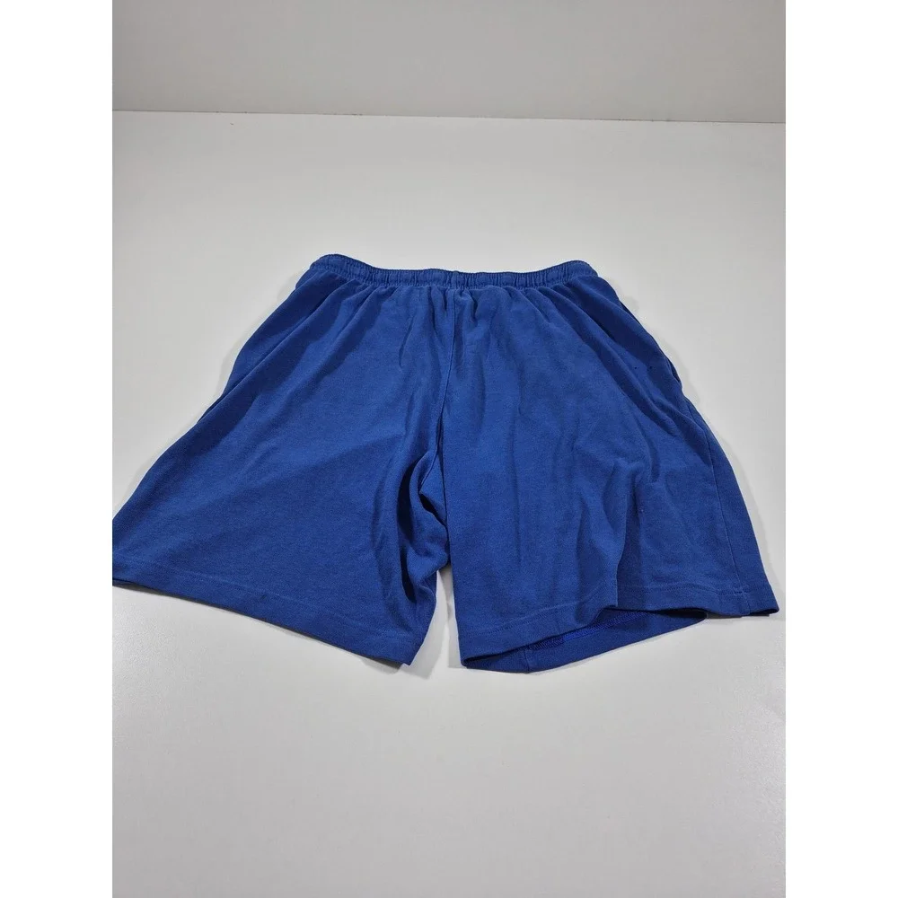 Polo Ralph Lauren Shorts Mens Medium Blue Jersey Cotton 8 Inseam Lounge Gym